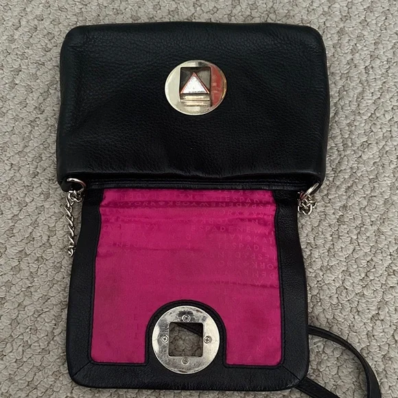 Kate Spade Black Quilted Crossbody Bag - Picture 4 of 4